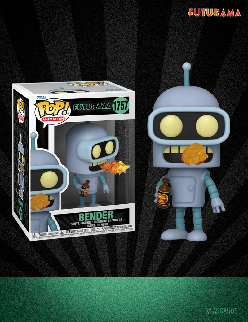 Bender n° 1757 - Figurine Funko POP! Animation Futurama