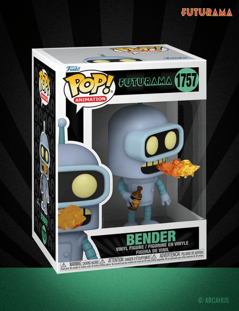 Bender n° 1757 - Figurine Funko POP! Animation Futurama