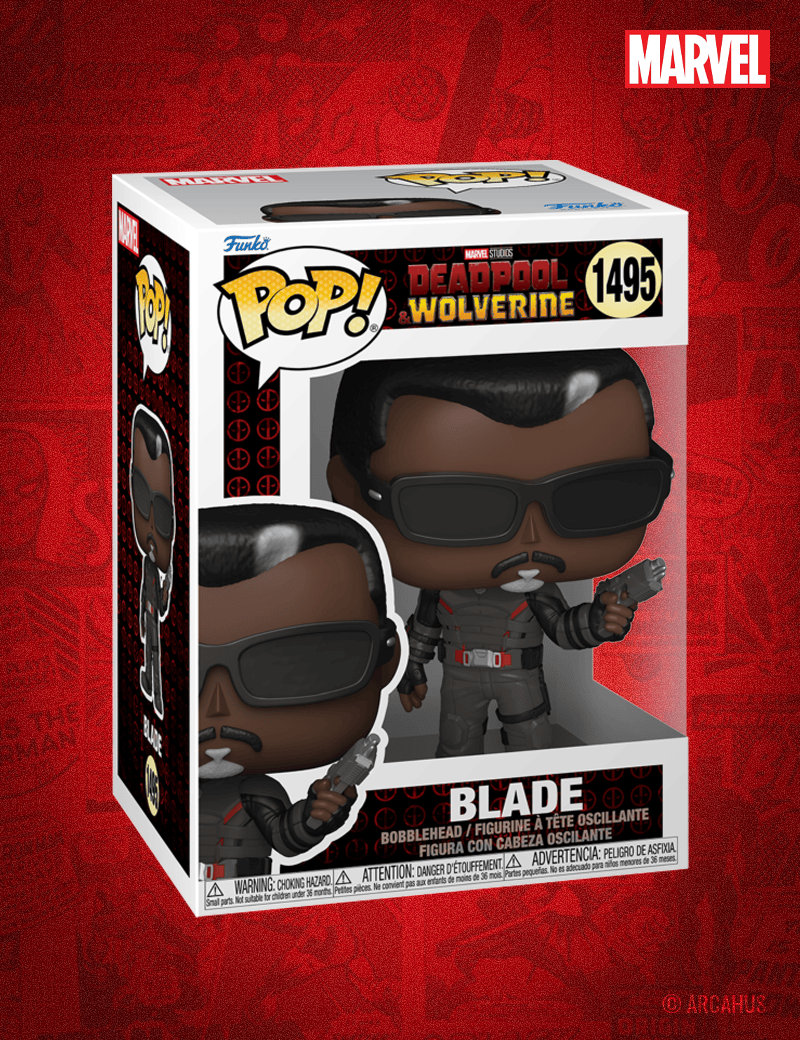 Blade n° 1495 - Figurine Funko POP! Marvel Studios Deadpool & Wolverine