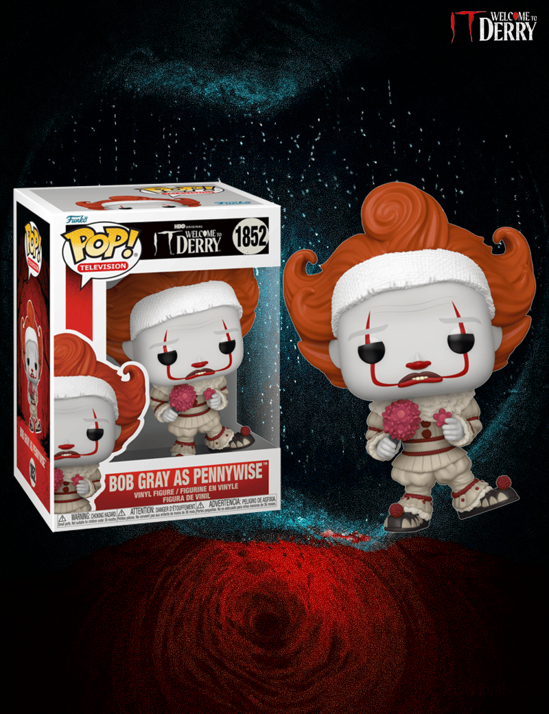 Bob Gray en Pennywise n° 1852 - Figurine Funko POP! Television Ça Bienvenue a Derry