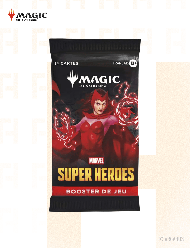 Booster Magic the Gathering : Marvel Super Heroes - Booster de jeu 1pc aléatoire FR