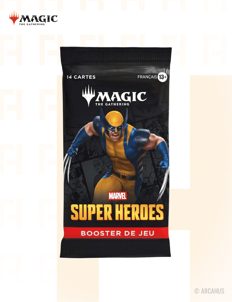 Booster Magic the Gathering : Marvel Super Heroes - Booster de jeu 1pc aléatoire FR