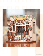 Boutique de fleur - Mini Book Nook DIY avec aimants