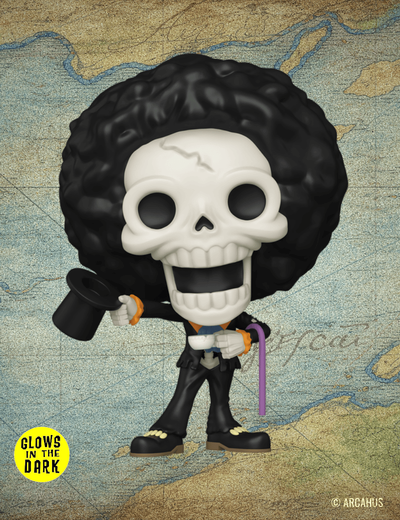 Brook n°2447 (Glows in the Dark) - Figurine Funko POP! Mystery Animation One Piece