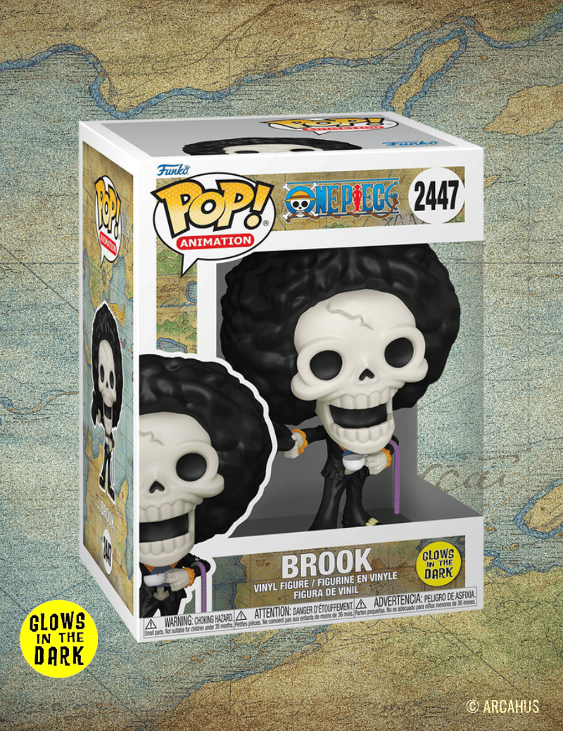 Brook n°2447 (Glows in the Dark) - Figurine Funko POP! Mystery Animation One Piece
