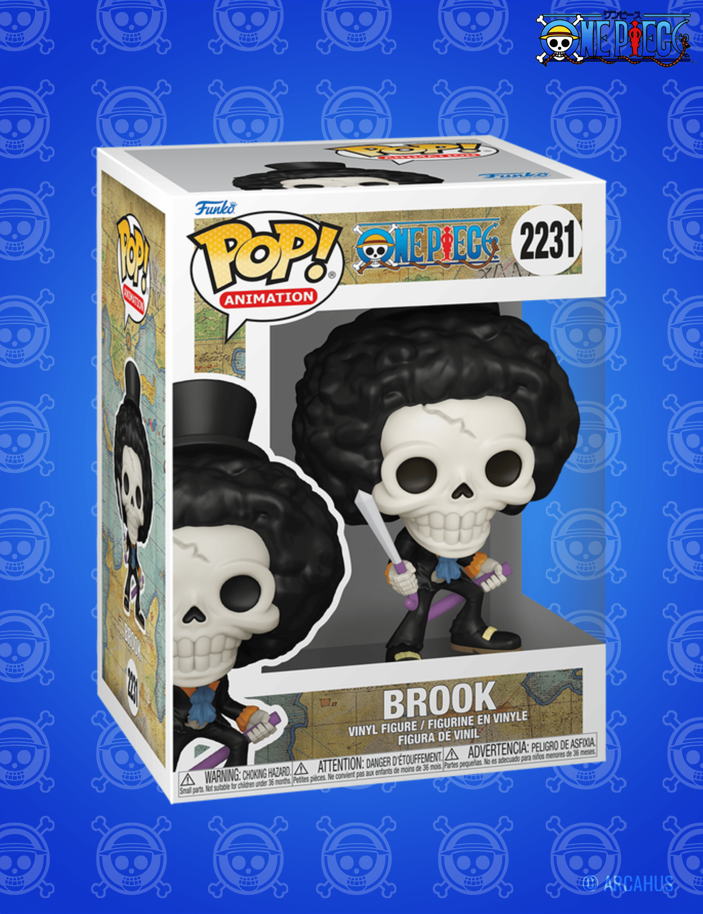 Brook n°2231 - Figurine Funko POP! Animation One Piece
