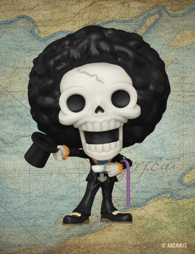 Brook n°2447 - Figurine Funko POP! Mystery Animation One Piece