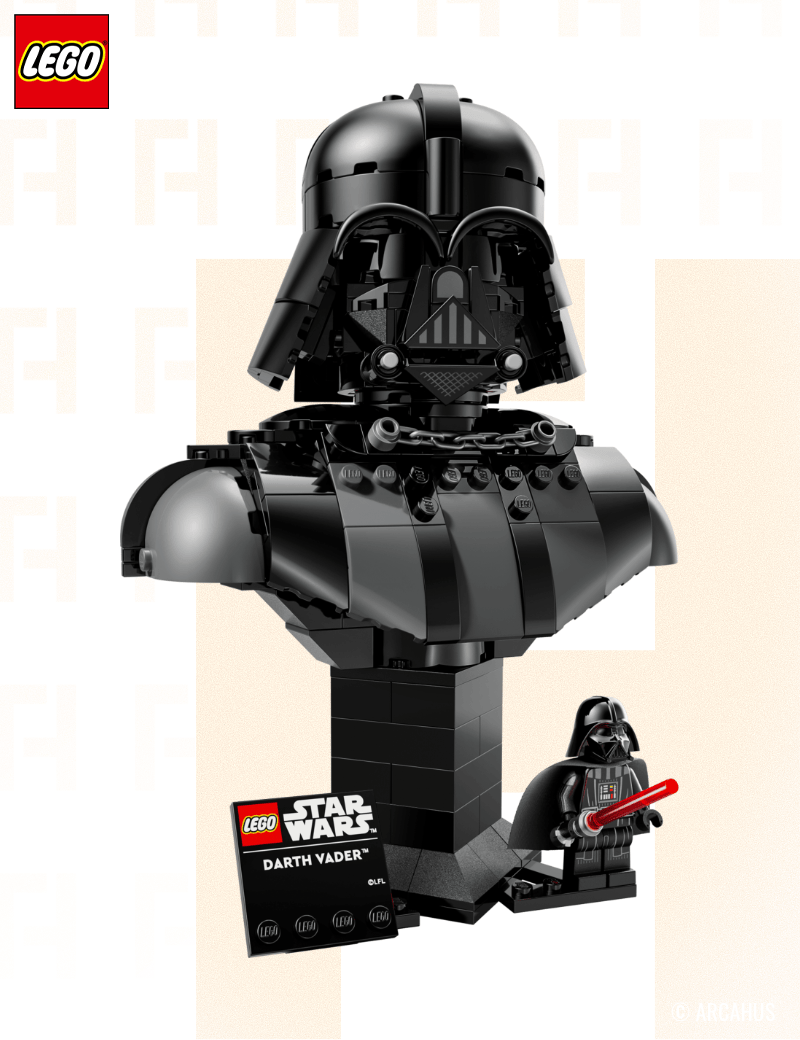 Le buste de Dark Vador - Lego Star Wars 75439