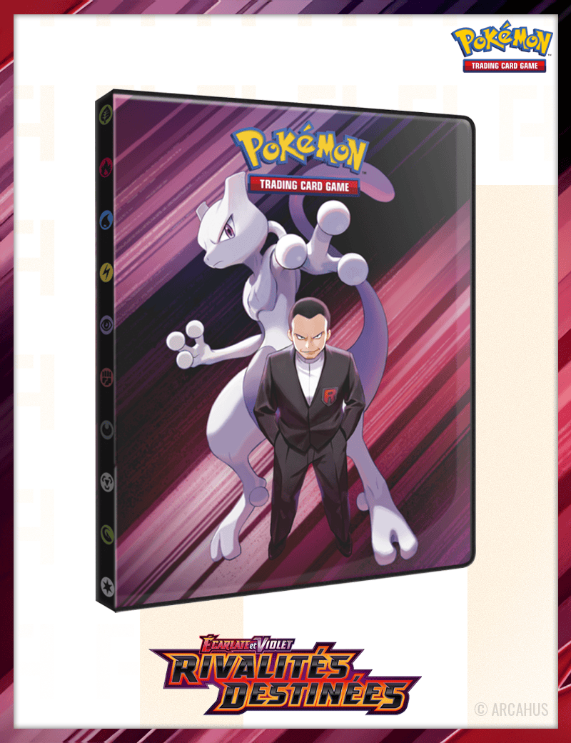 Portfolio Rivalités Destinées -  Cahier Pokémon EV 10 Écarlate et Violet