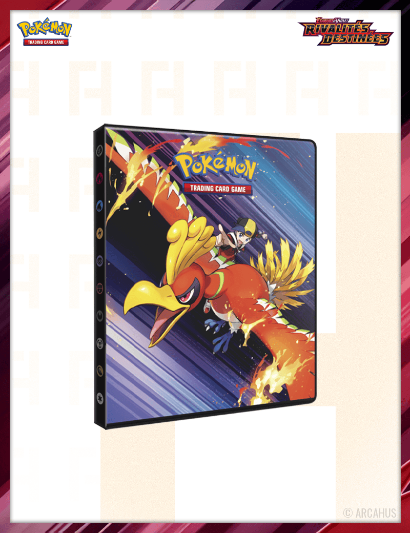 Porfolio A5 Rivalités Destinées -  Cahier Pokémon EV 10 Écarlate et Violet