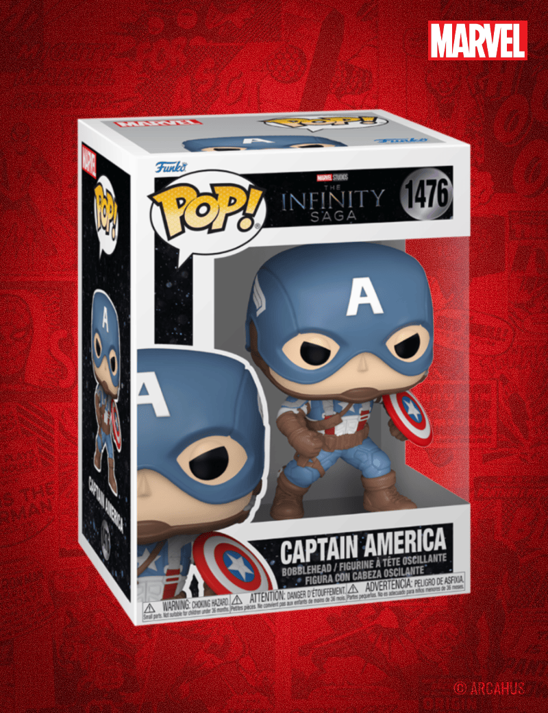 Captain America n°1476 - Figurine Funko POP! Marvel Studios Infinity Saga