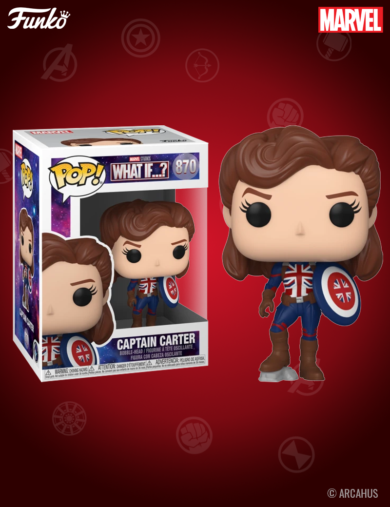 Captain Carter n° 870 - Figurine Funko POP! Marvel What If...?