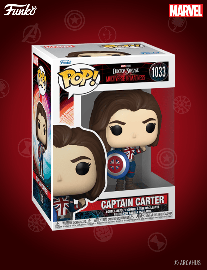 Captain Carter n° 1033 - Figurine Funko POP! Marvel Doctor Strange in the Multivers of Madness