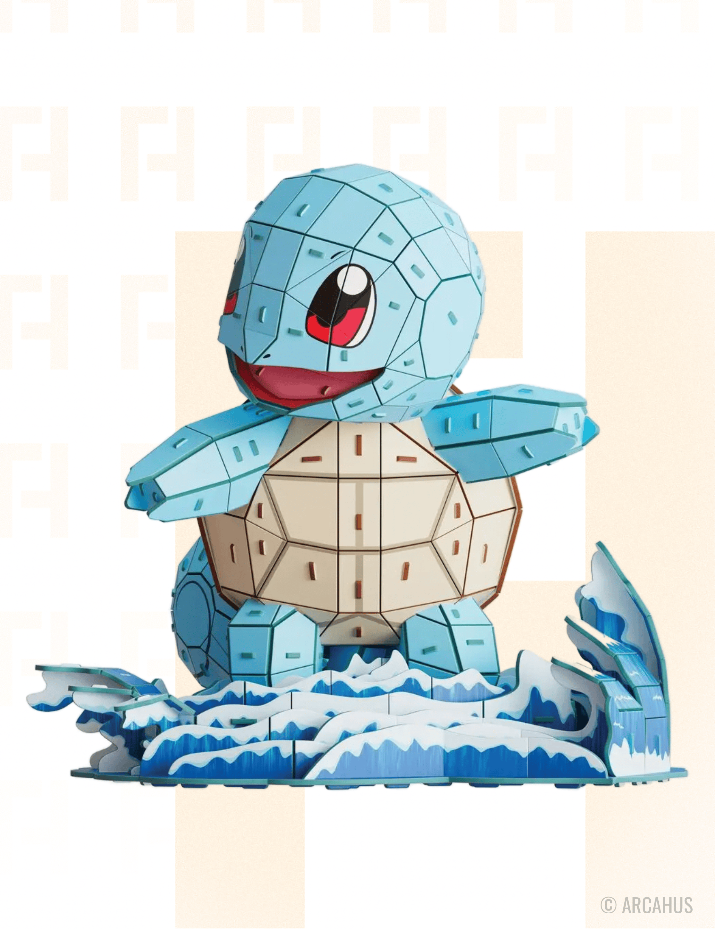 Carapuce - 4D Build Pokémon