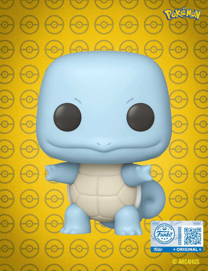 Carapuce (Soft Color) n° 504 - Figurine Funko POP! Games Pokémon