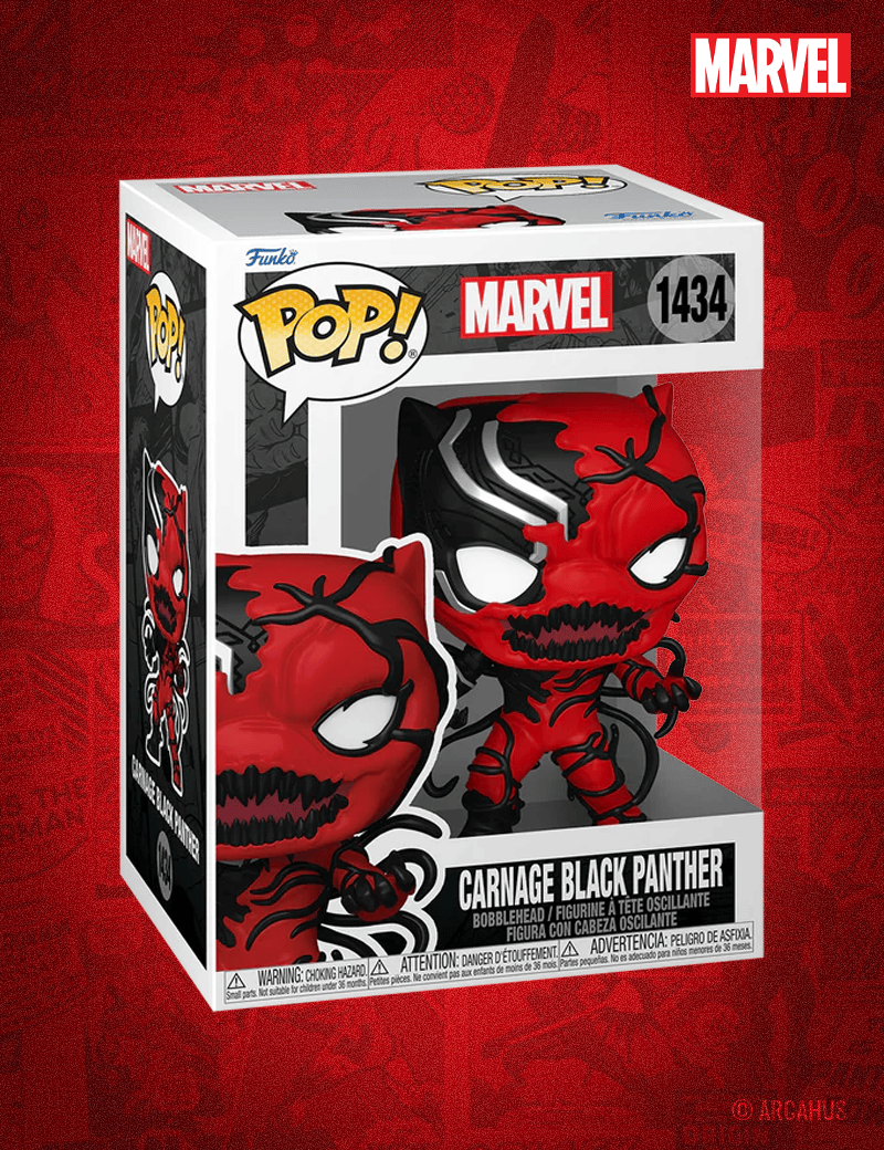 Carnage Black Panther n° 1434 - Figurine Funko POP! Marvel Carnageized