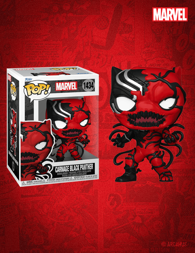 Carnage Black Panther n° 1434 - Figurine Funko POP! Marvel Carnageized