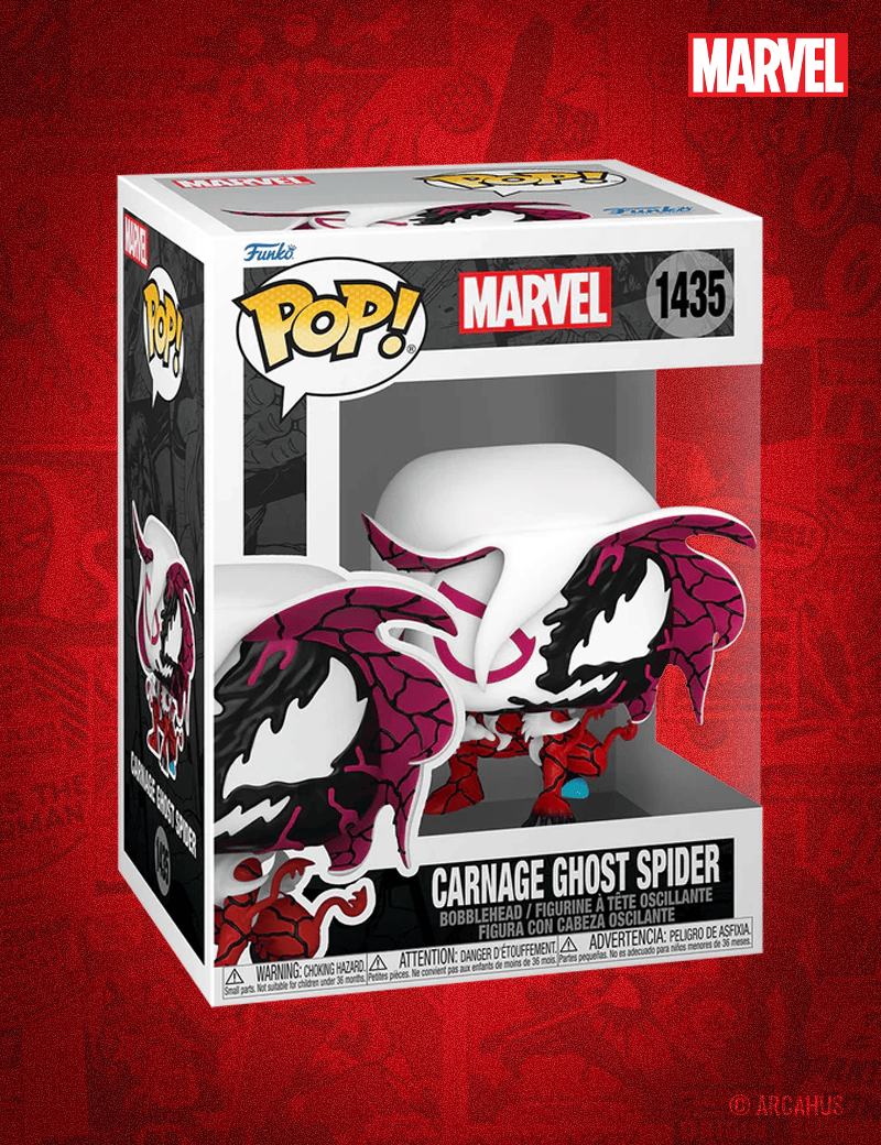 Carnage Ghost Spider n° 1435 - Figurine Funko POP! Marvel Carnageized