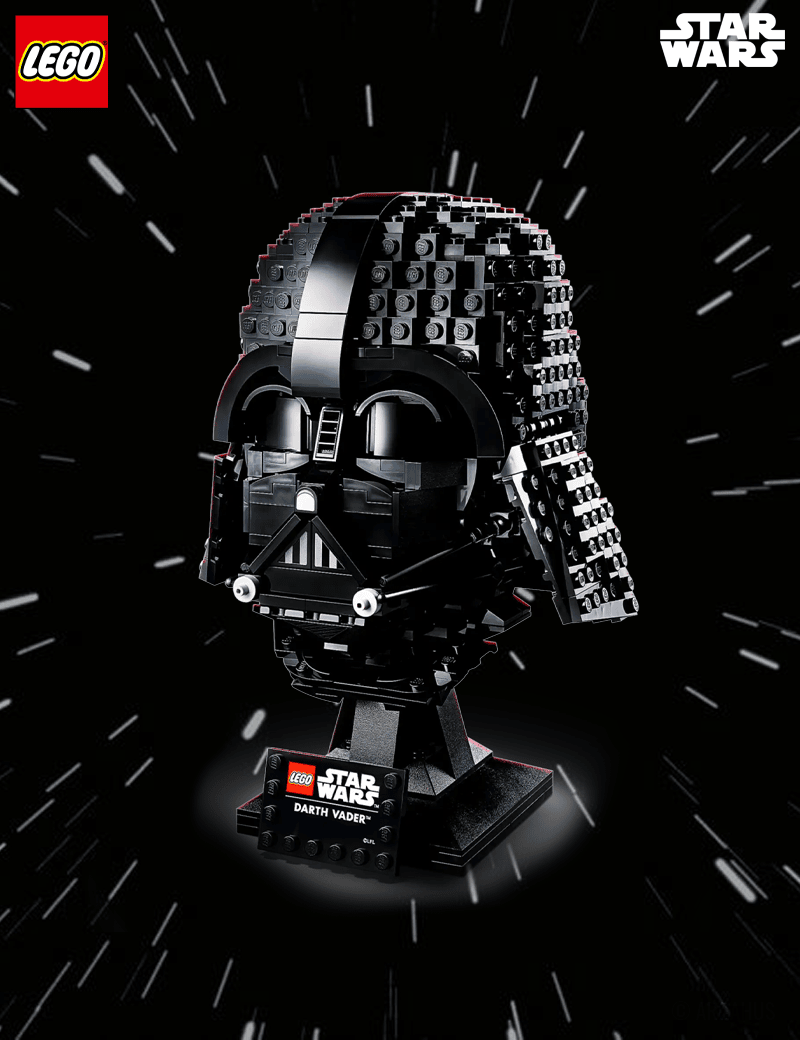 Le casque de Dark Vador™ - Lego Star Wars 75304