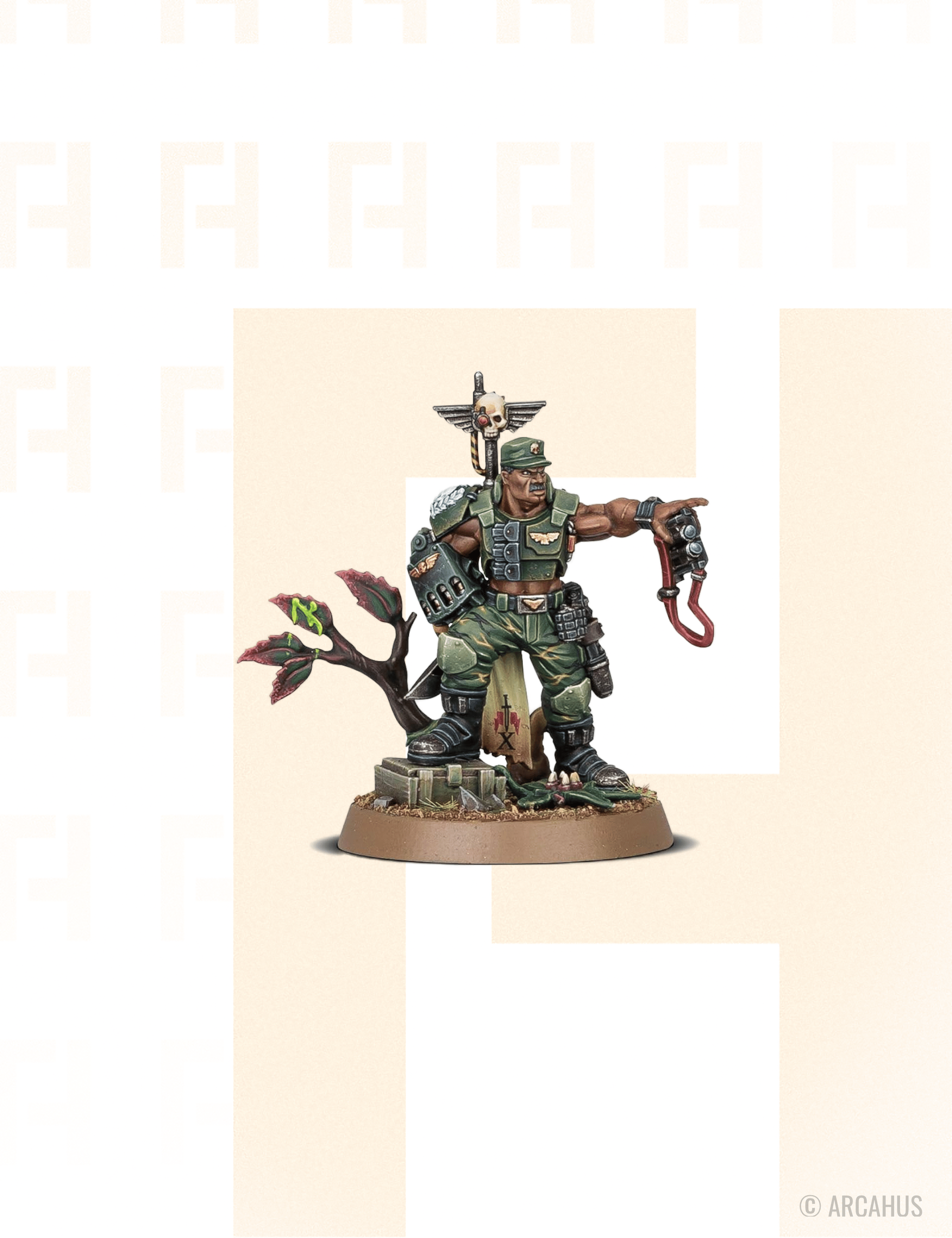 Gatachan Colonel (Store Anniversary) - Figurine Miniature Warhammer 40,000 Astra Militarum
