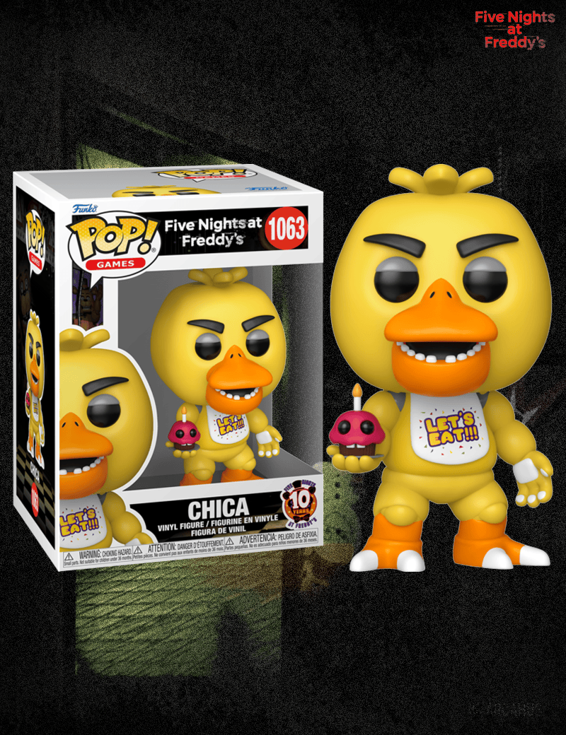 Chica n° 1063 - Figurine Funko POP! Games Five Nights at Freddy's