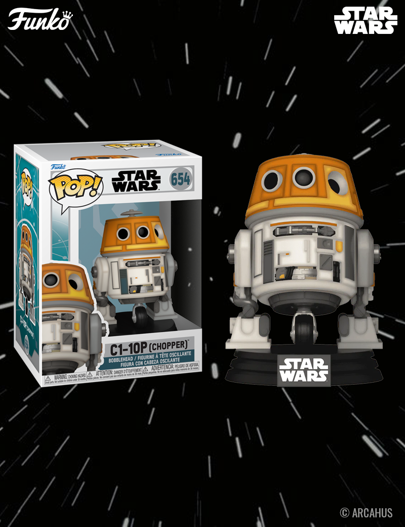 Chopper (C1-10P) n° 654 - Figurine Funko POP! Star Wars Ahsoka