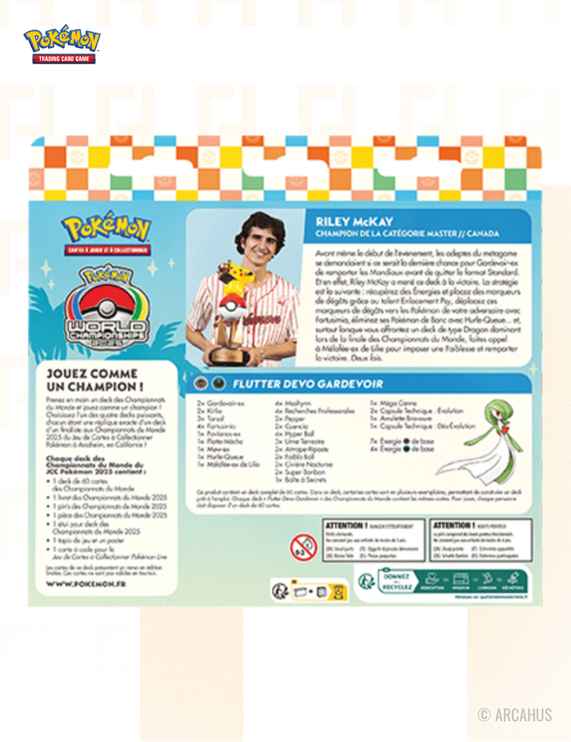 Pokémon : Deck des championnats du monde 2025