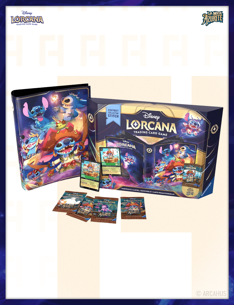 Disney Lorcana -  Mass Giftable VF Chapitre 6 La Mer d'Azurite