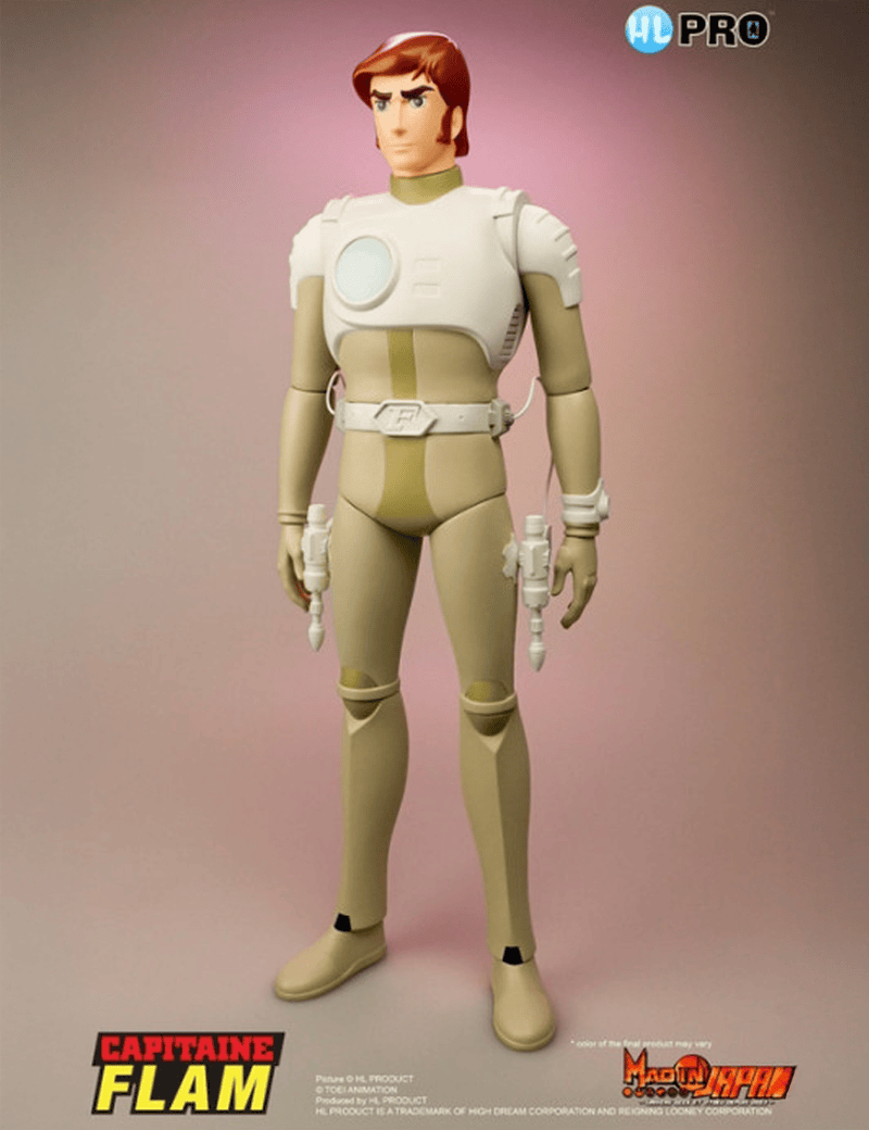 Figurine Capitaine Flam - Curtis Newton 40cm