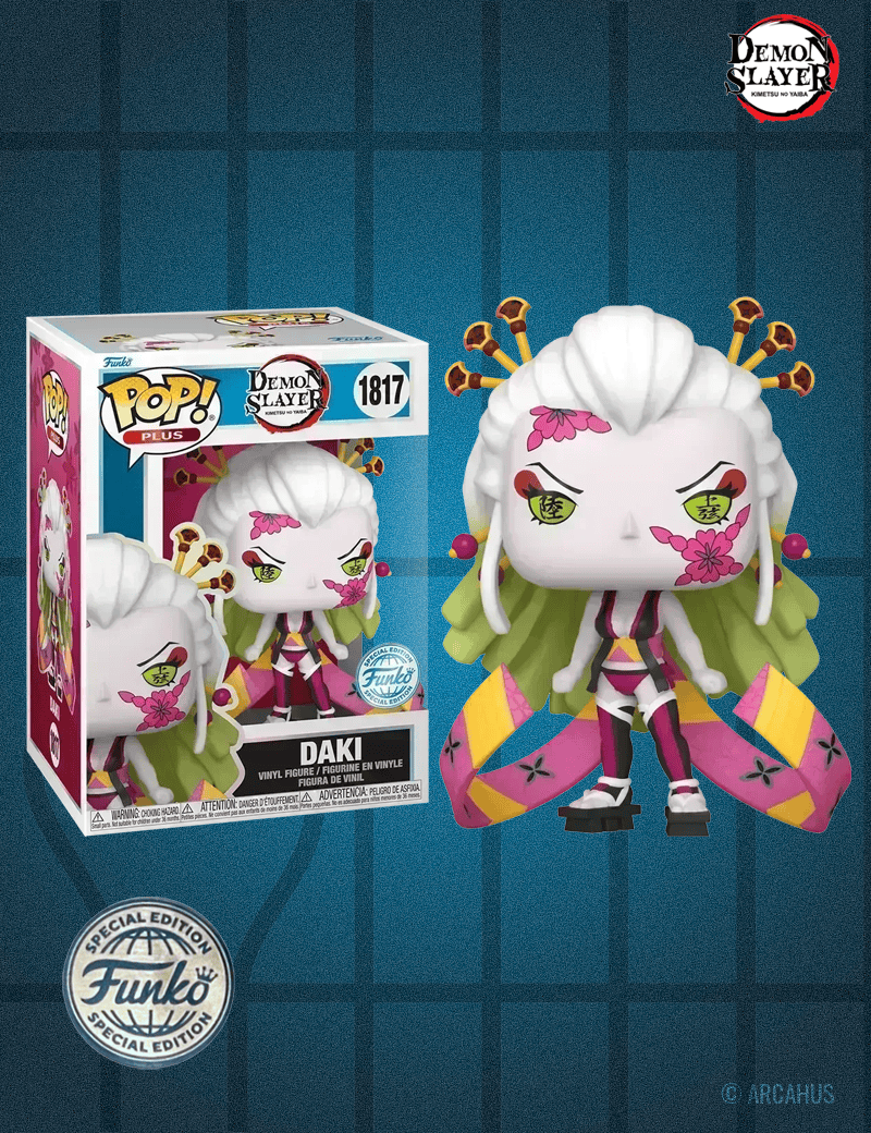Daki avec rubans n° 1817 - Figurine Funko POP! Demon Slayer