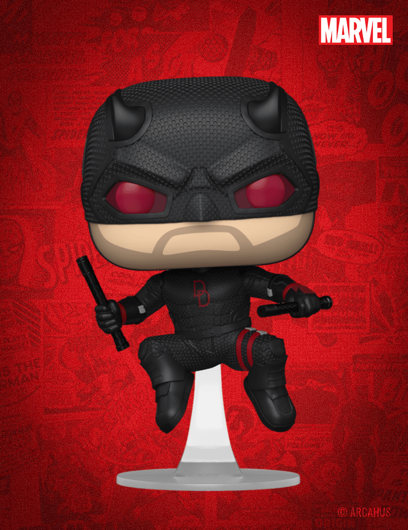 Daredevil (Tenue Noir) n°1578 - Figurine Funko POP! Marvel Studios Daredevil : Born Again S2