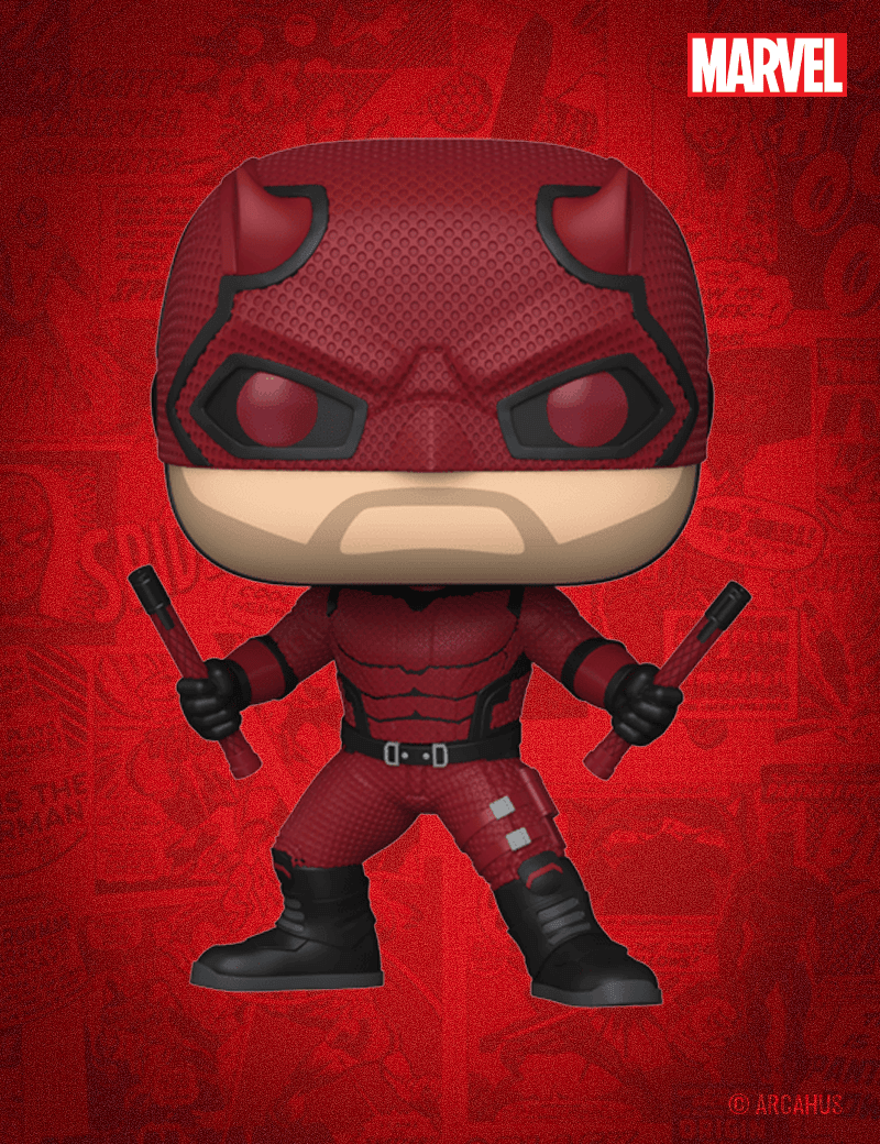 Daredevil n° 1543 - Figurine Funko POP! Marvel Studios Daredevil : Born Again