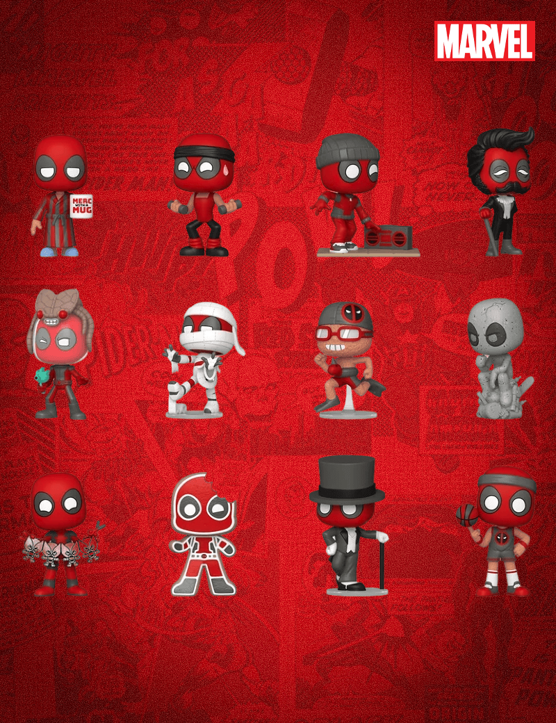 Deadpool - Figurine aléatoire Mystery Minis Marvel Deadpool