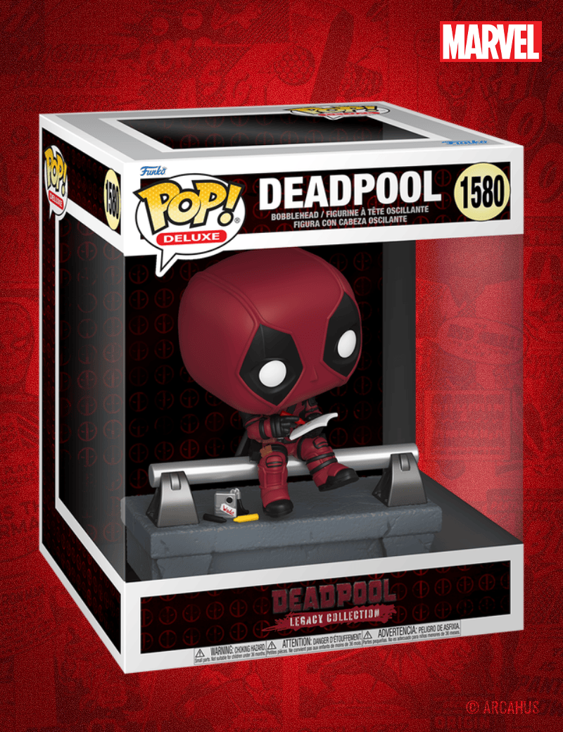 Deadpool sur le pont n°1580 - Figurine Funko POP! Deluxe Marvel Studios Deadpool