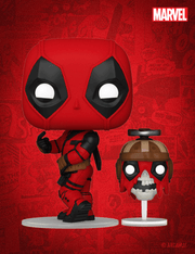 Deadpool avec Headpool n° 1400 - Figurine Funko POP! Marvel Studios Deadpool & Wolverine