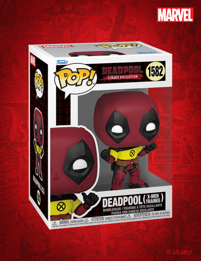 Deadpool avec t-shirt X-Men n°1582- Figurine Funko POP! Marvel Studios Deadpool 2