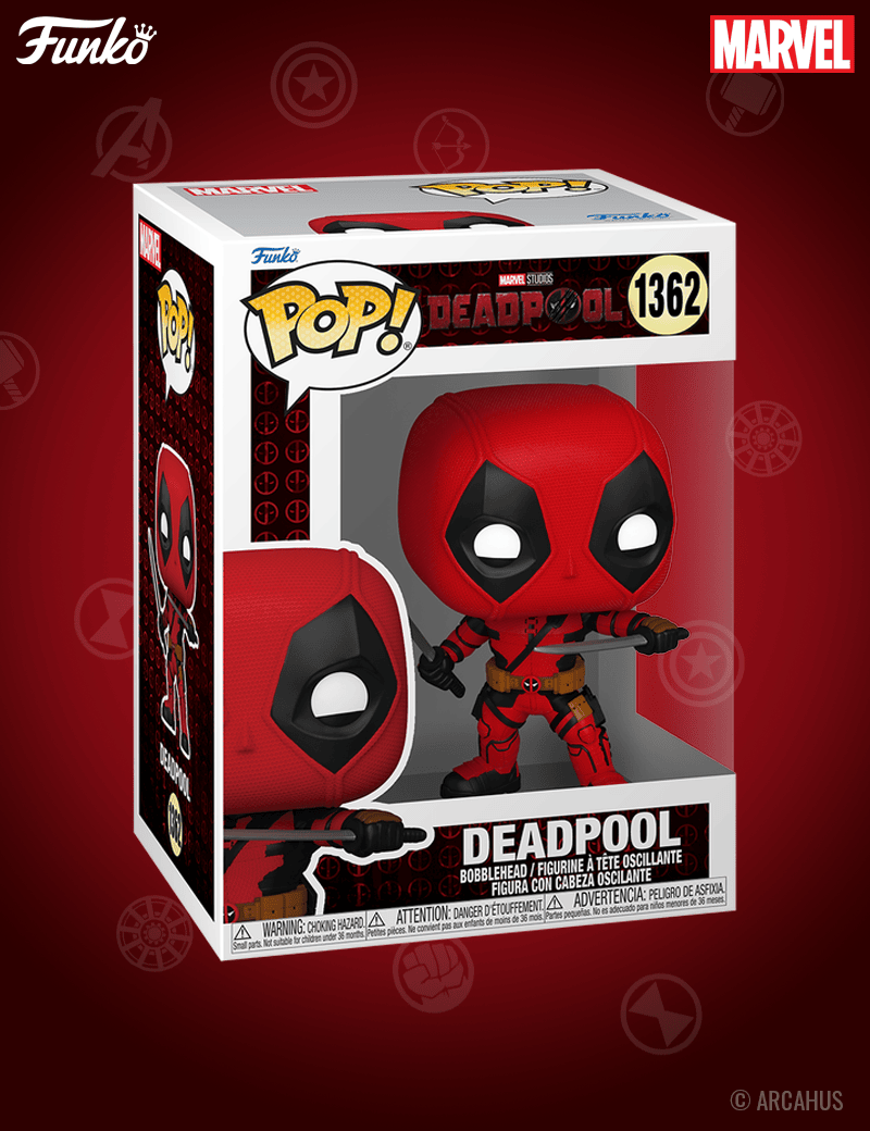 Deadpool n° 1362 - Figurine Funko POP! Marvel Studios Deadpool & Wolverine