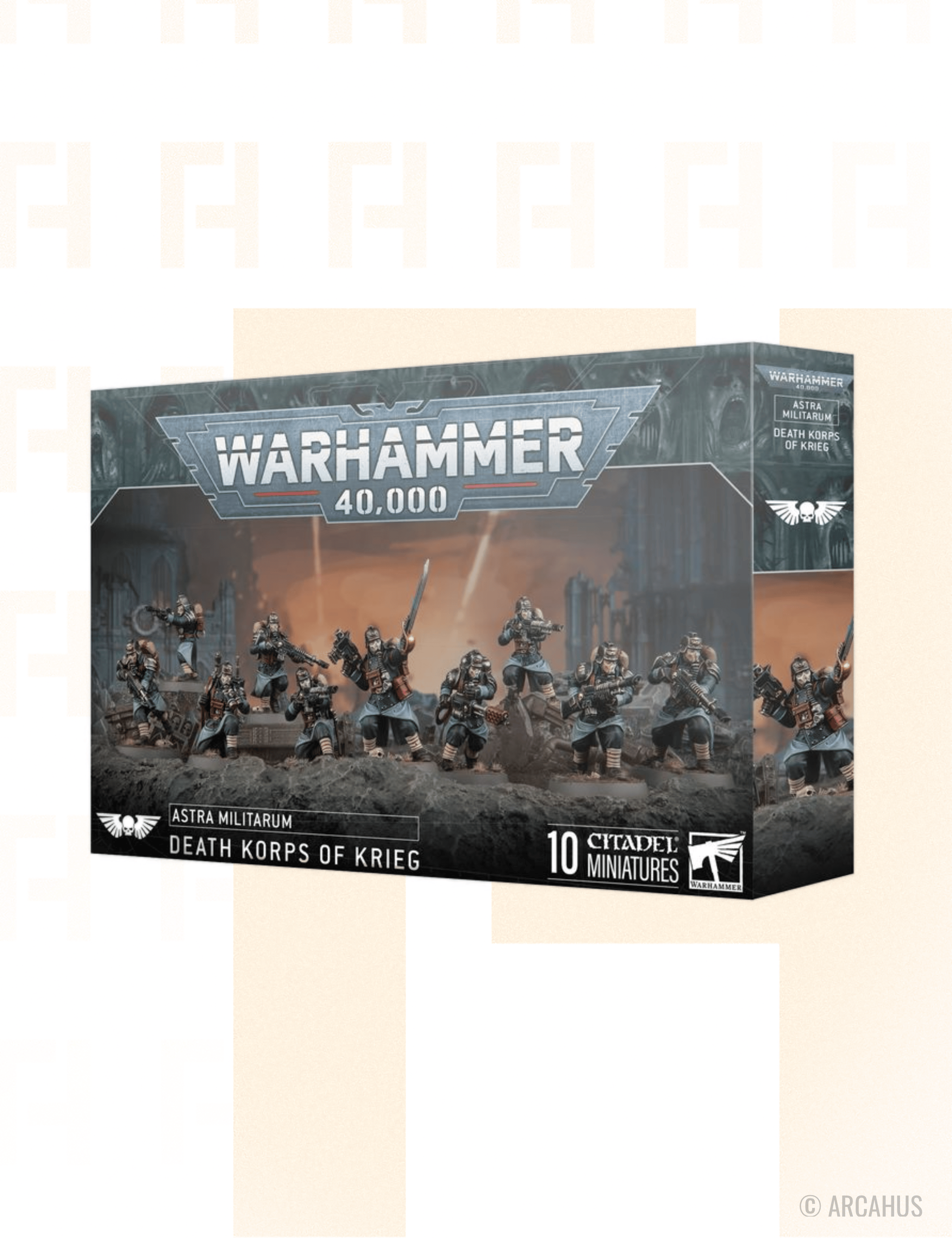 Death Korps de Krieg - Figurine Miniature Warhammer 40,000 Astra Militarum