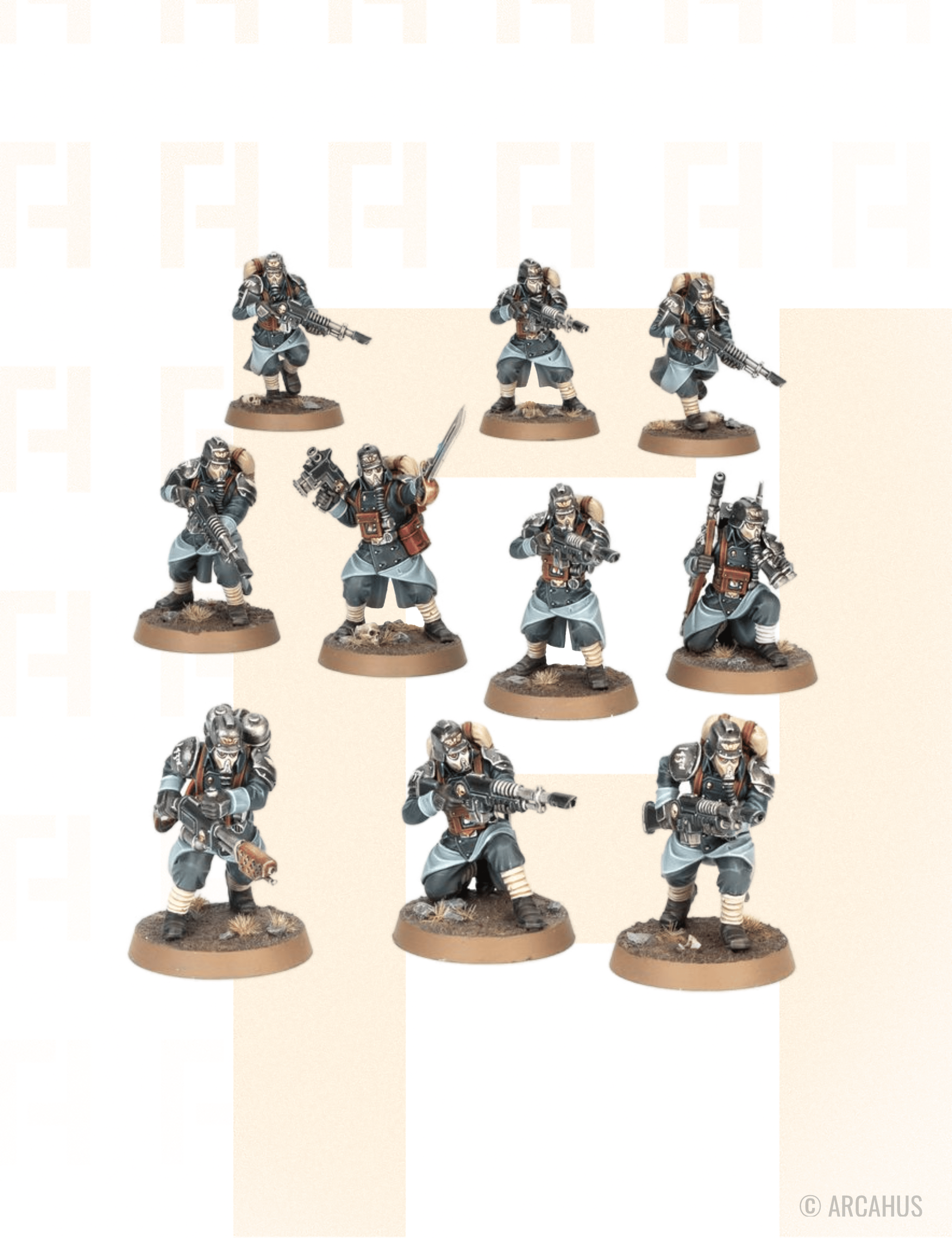 Death Korps de Krieg - Figurine Miniature Warhammer 40,000 Astra Militarum