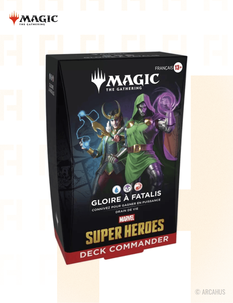 Deck Commander Magic the Gathering : Marvel Super Heroes - Deck Commander Aléatoire VF