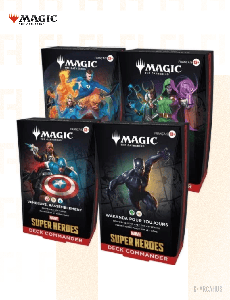 Deck Commander Magic the Gathering : Marvel Super Heroes - Deck Commander Aléatoire VF