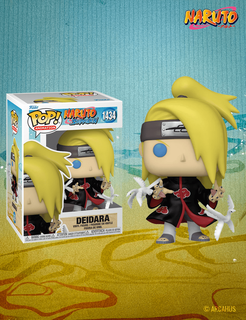 Deidara n° 1434 - Figurine Funko POP! Animation Naruto Shippuden