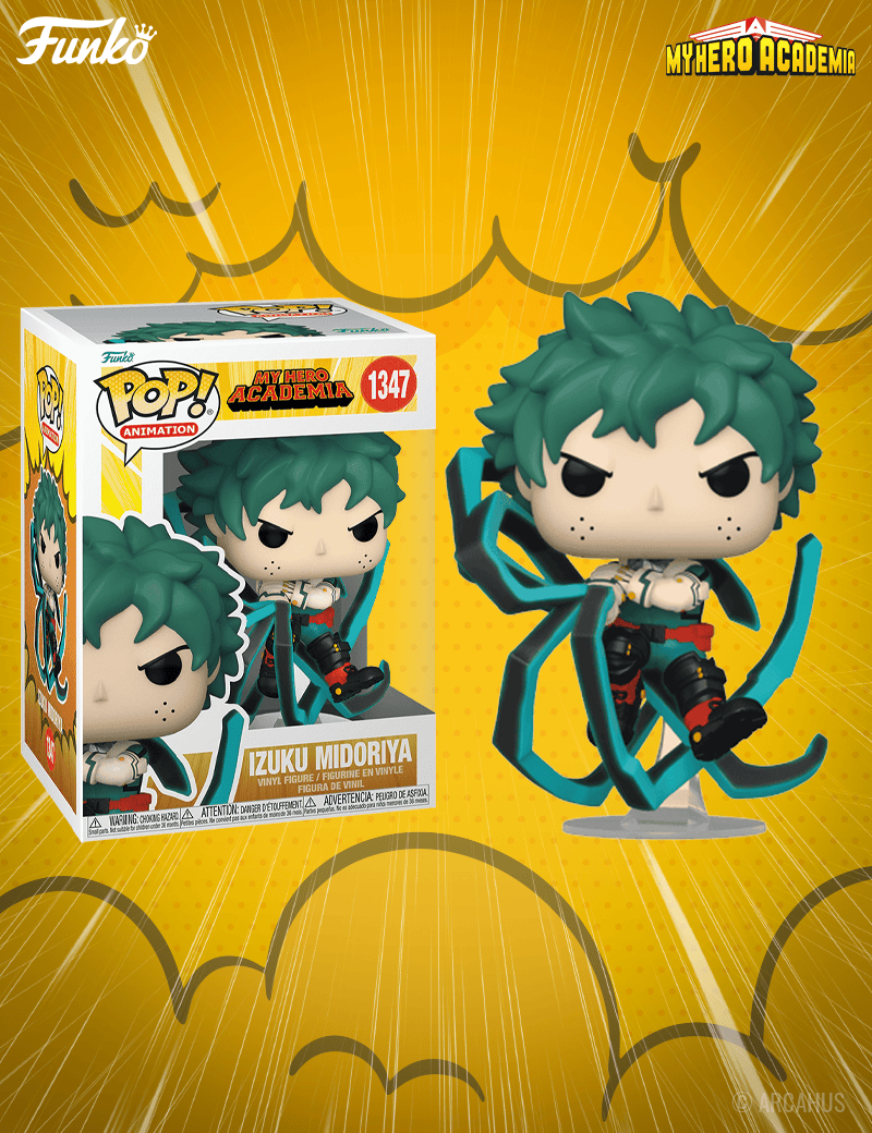Deku (Blackwhip) n° 1347 - Figurine Funko POP! My Hero Acamedia