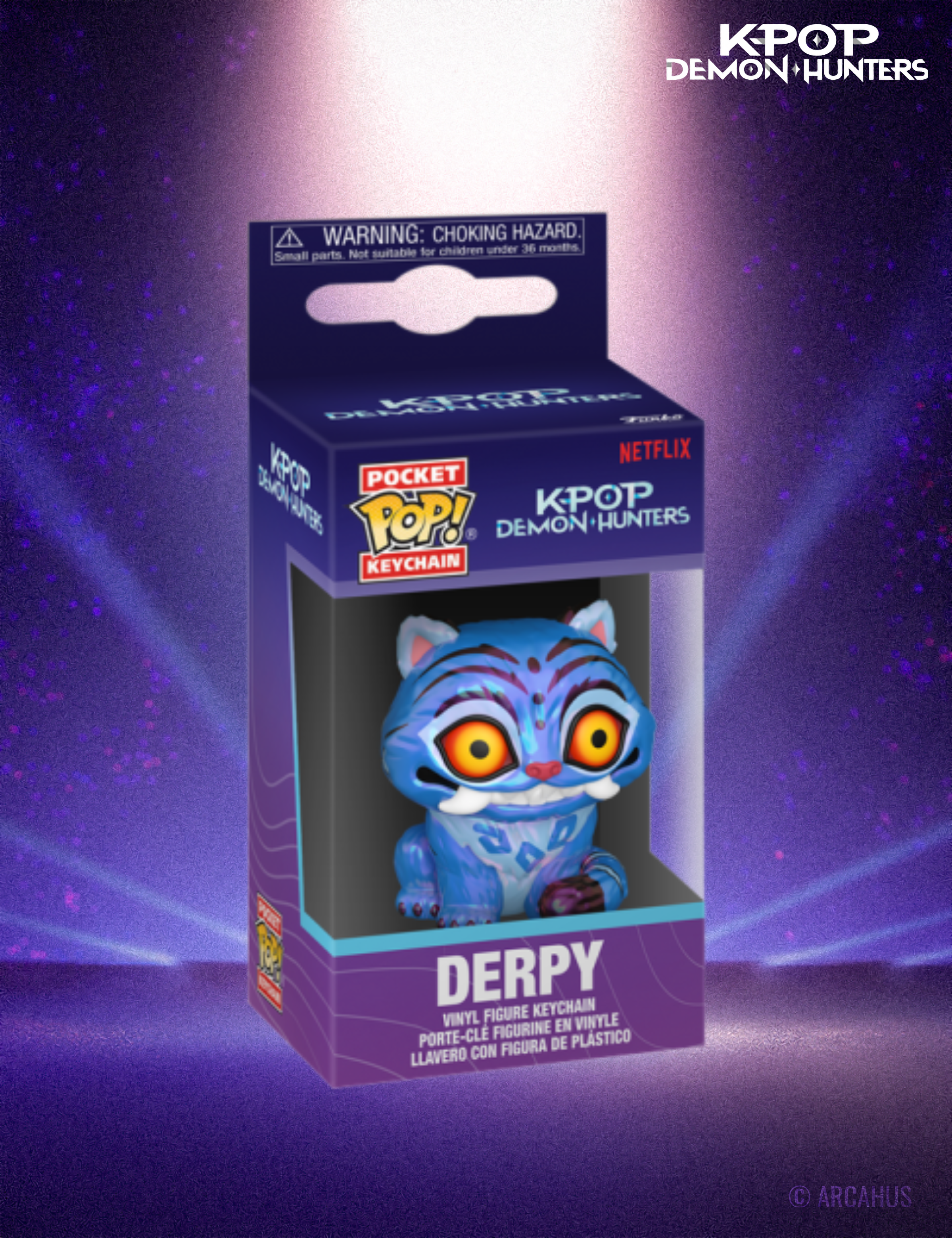 Derpy Porte-clé - Funko POP! Pocket Keychain K-Pop Demon Hunters