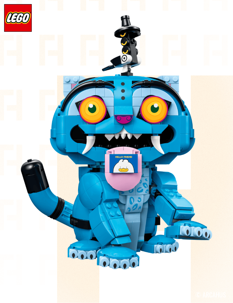 Derpy le tigre et Suzy la pie - Lego KPop Demon Hunters 72537