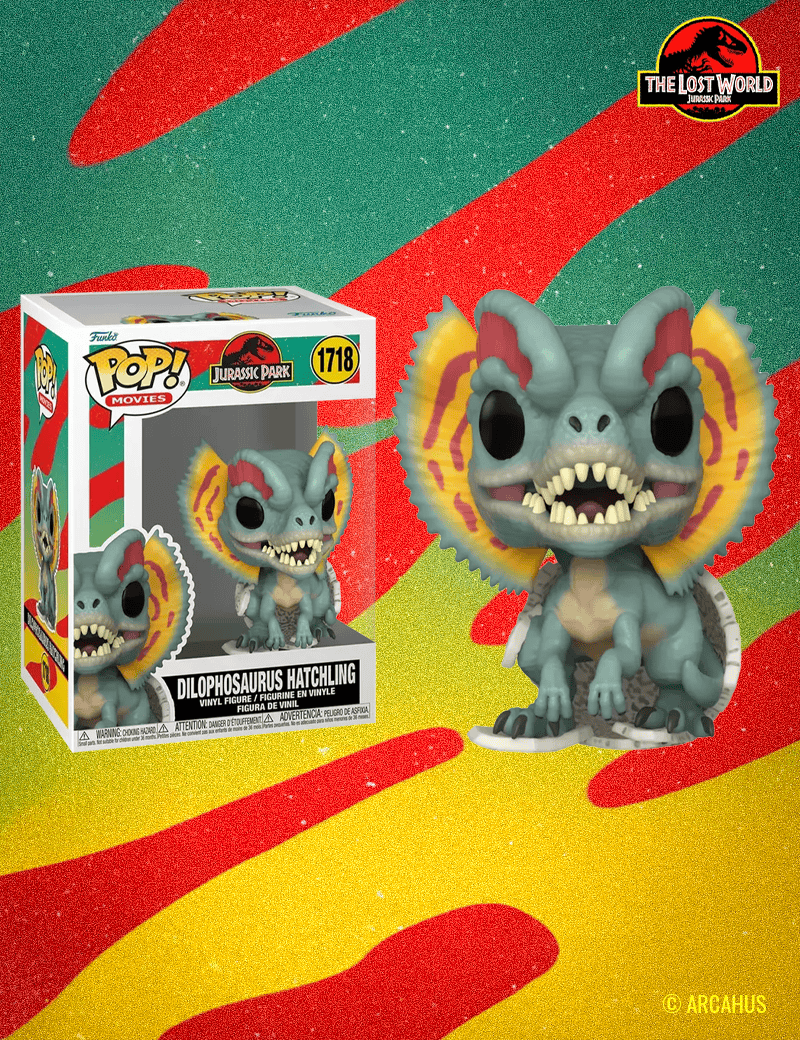 Dilophosaurus Hatchling n° 1718 - Figurine Funko POP! Movies Jurassic Park