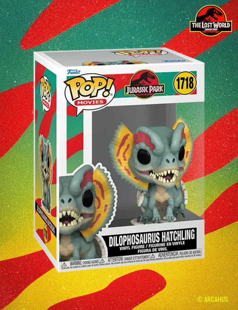Dilophosaurus Hatchling n° 1718 - Figurine Funko POP! Movies Jurassic Park