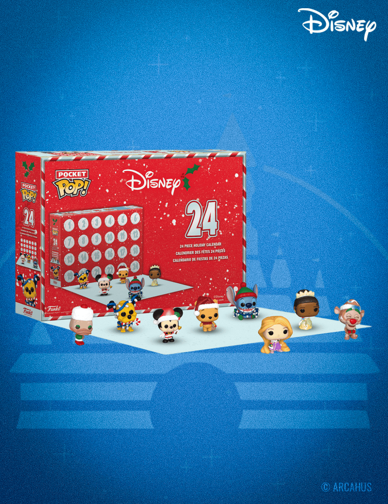 Calendrier de l'Avent Disney - Funko Pocket POP! Disney Holiday