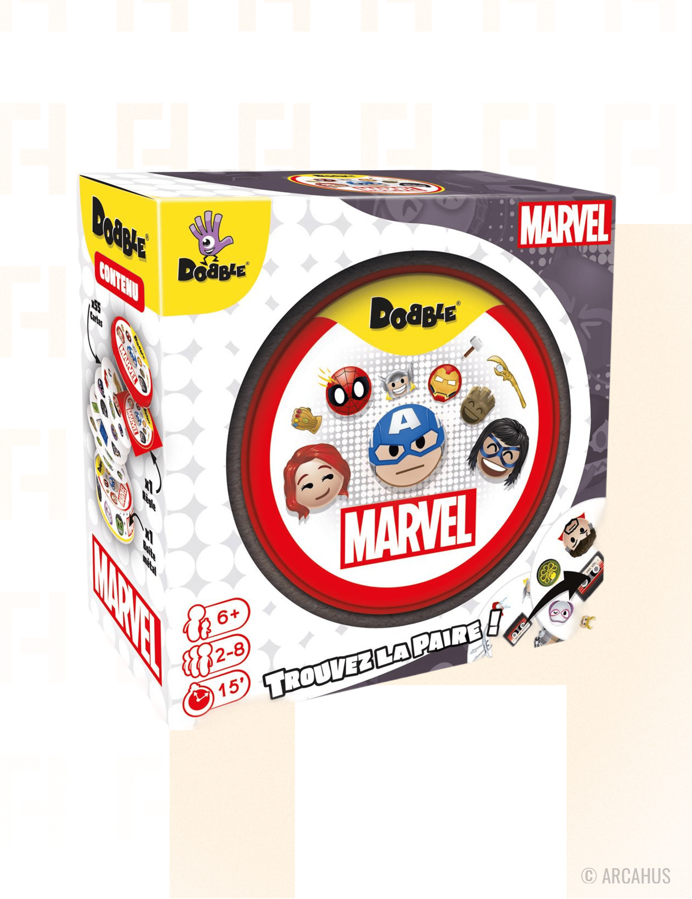 Dobble : Marvel Emoji