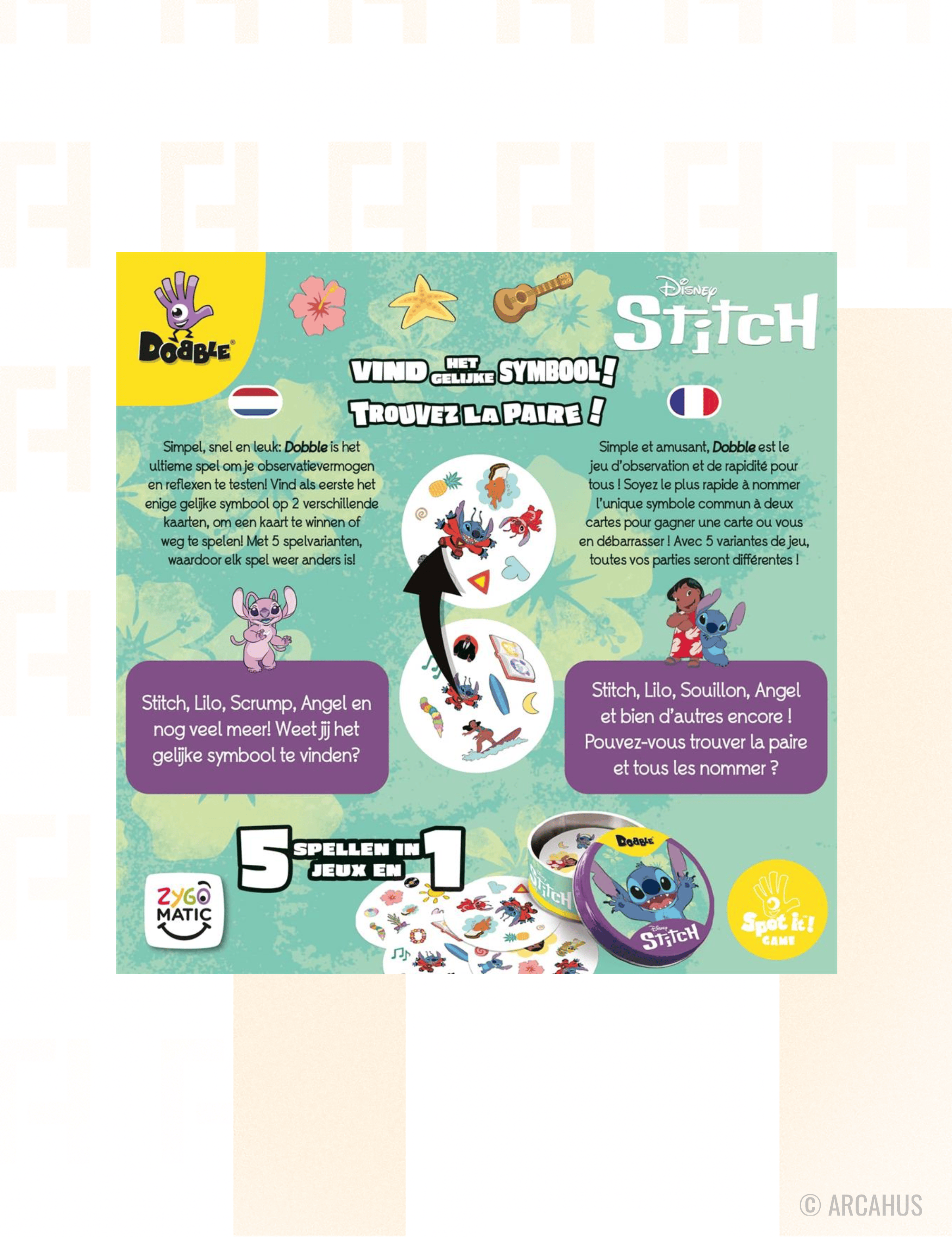 Dobble : Lilo et Stitch